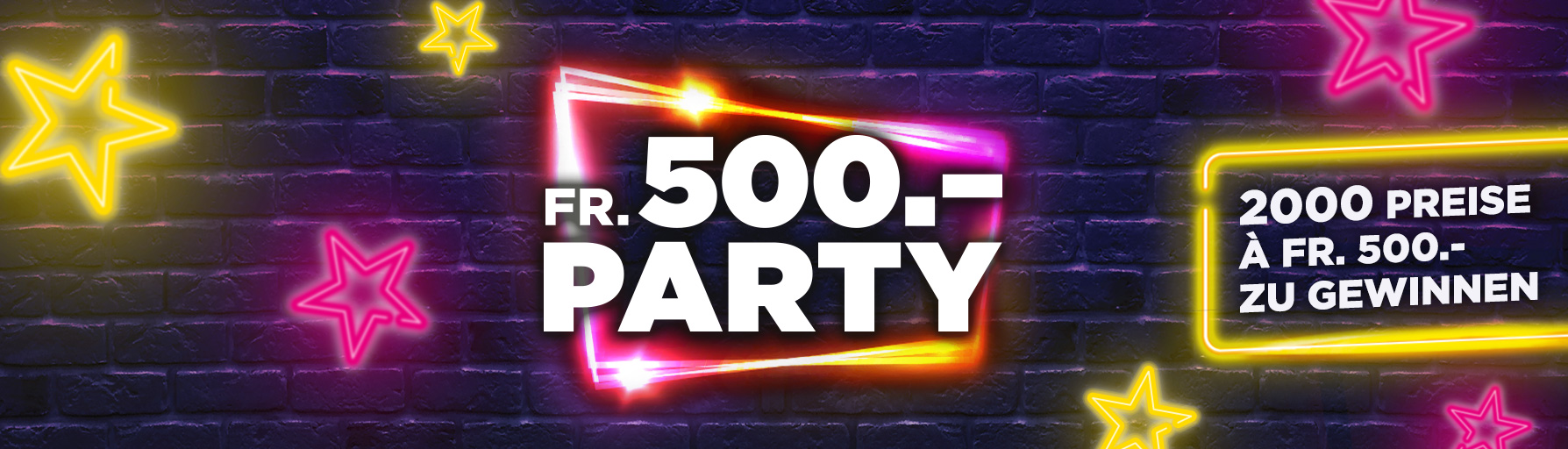 Fr. 500.- Party