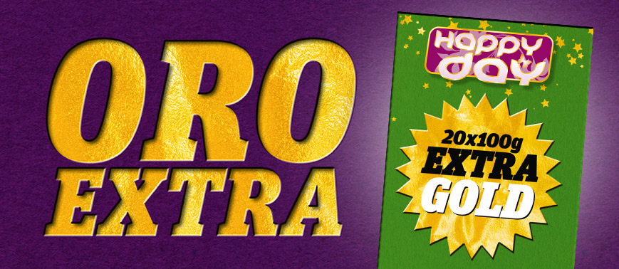 Happy Day 20x 100g Extra Gold