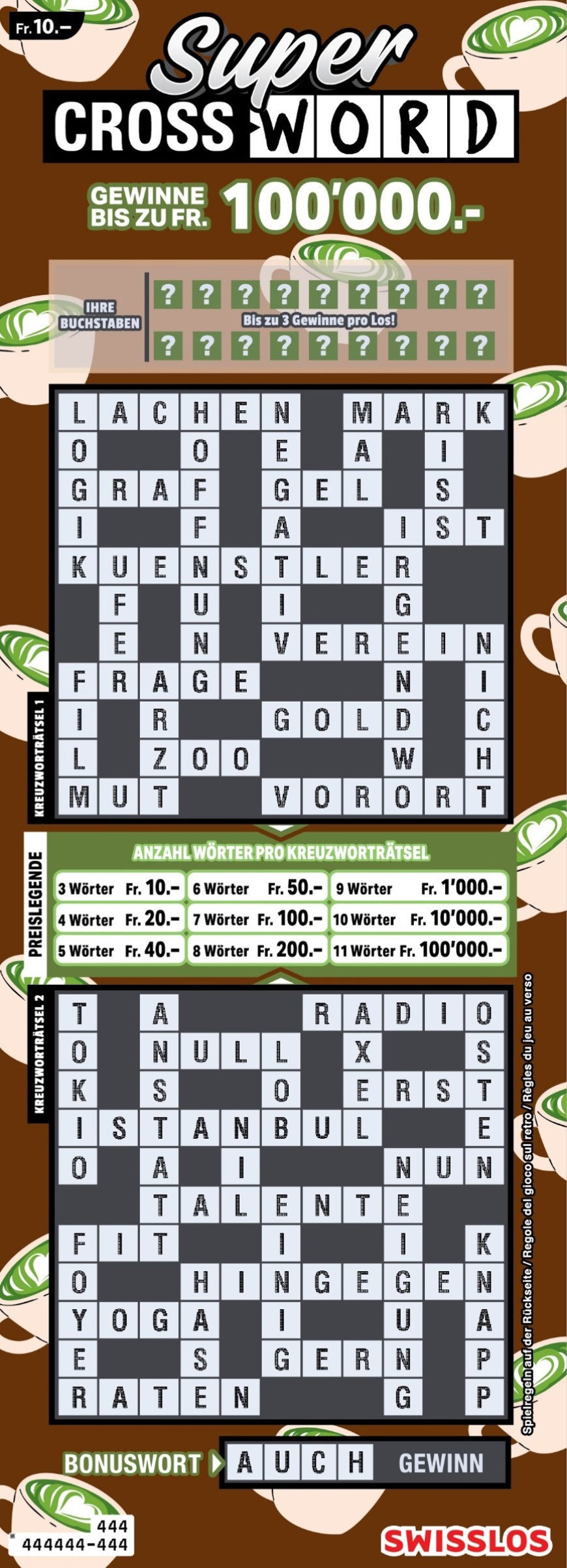 Super Crossword 2295