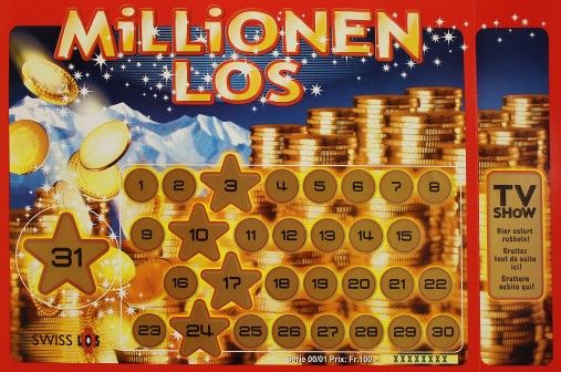Primo Millionenlos Erstes Millionenlos. Premier Millionenlos. Primo Millionenlos.