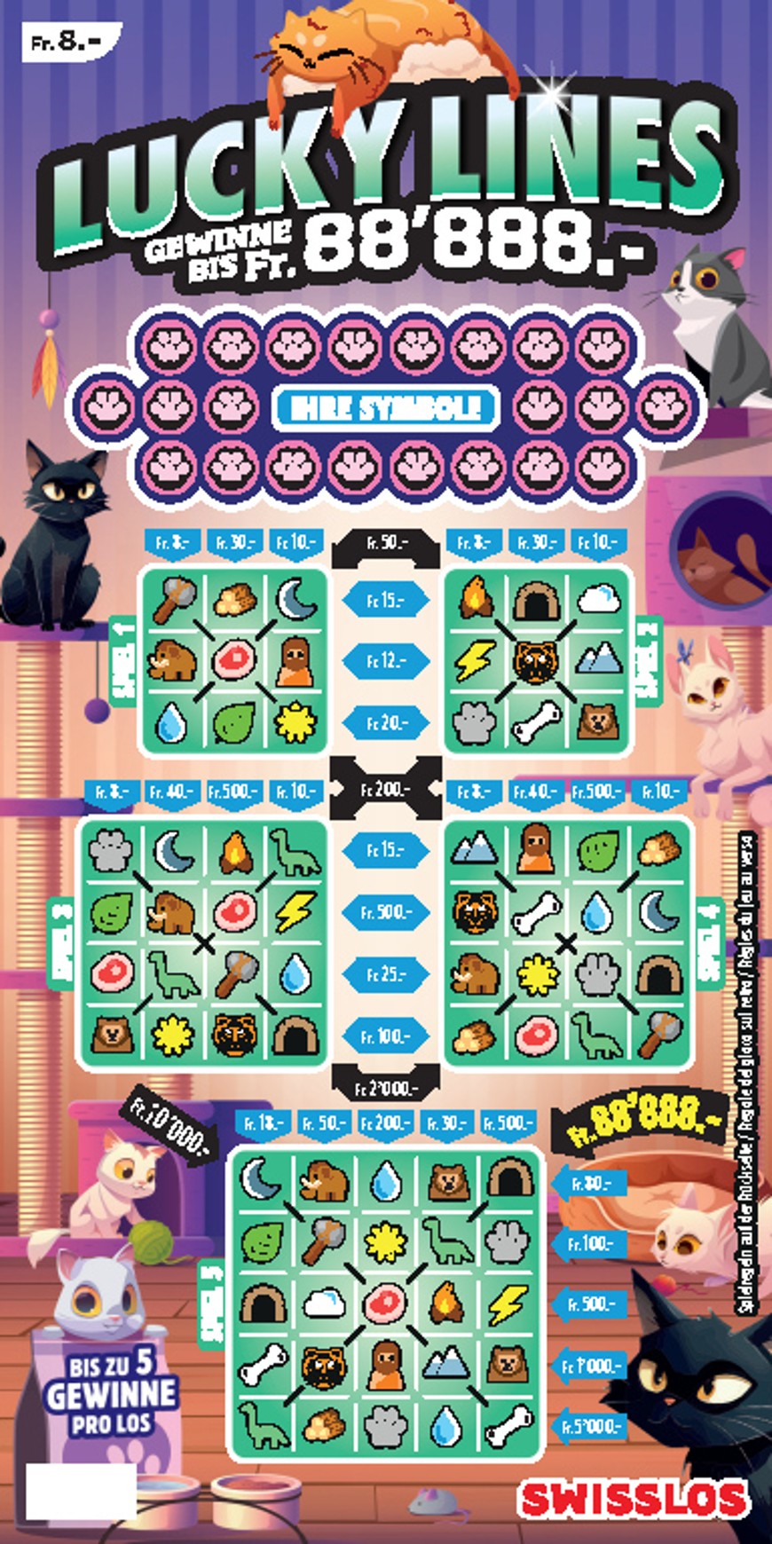 Lucky Lines 2278